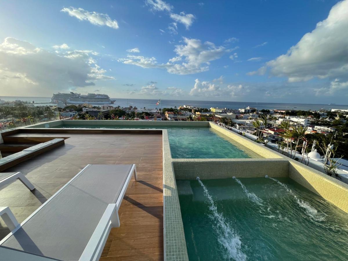 Brand New Condo With Rooftop Pool Косумель Екстер'єр фото