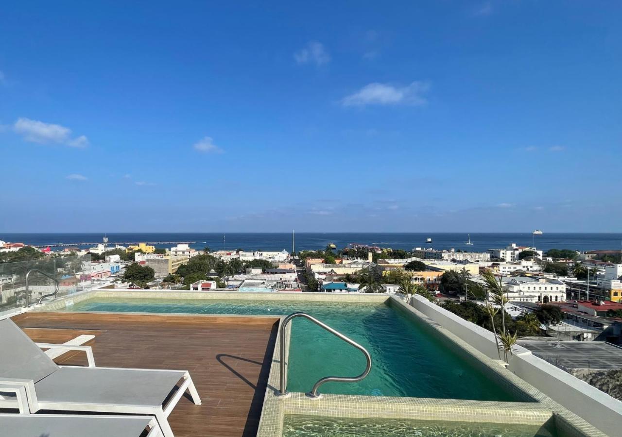 Brand New Condo With Rooftop Pool Косумель Екстер'єр фото